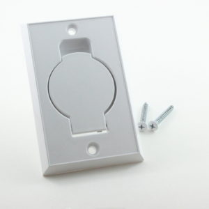 Central Vacuum Inlet Valve White